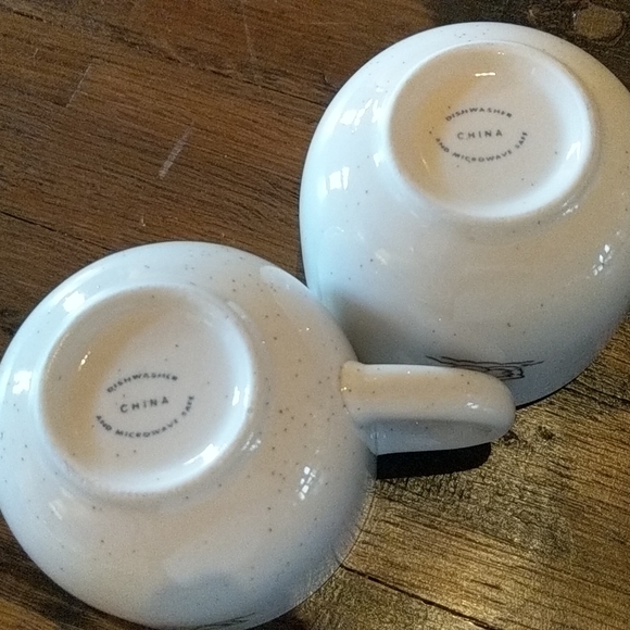 Pair of Vintage Schwan's Ice Cream Coffee Mugs. Swan Logo. - Picture 7 of 11